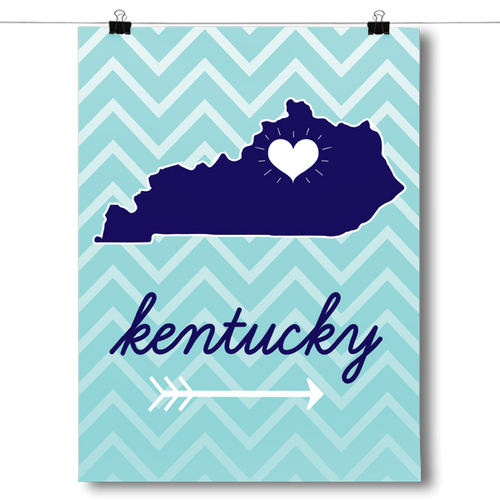 Kentucky State Chevron Pattern