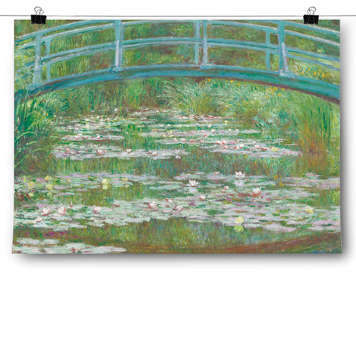 Claude Monet -The Japanese Footbridge