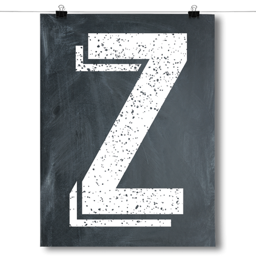 Alphabet Letters - Z