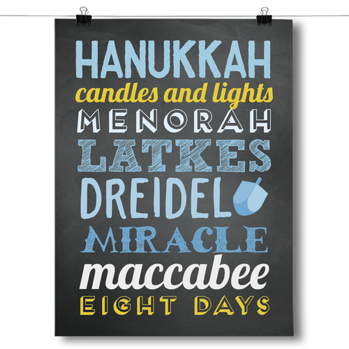 Hanukkah Words