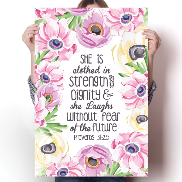 Clothed in Strength Without Fear Proverbs 31:25
