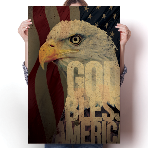 God Bless America - Bald Eagle