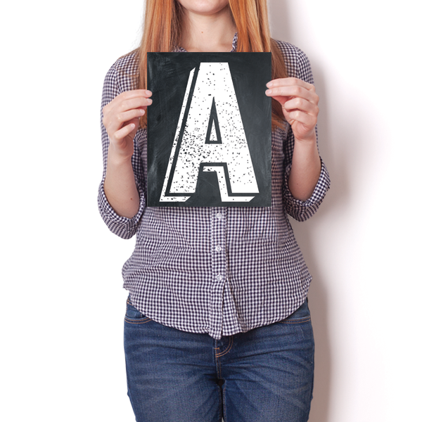 Alphabet Letters - A