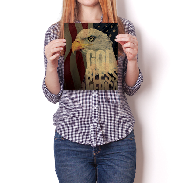 God Bless America - Bald Eagle