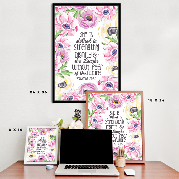 Clothed in Strength Without Fear Proverbs 31:25