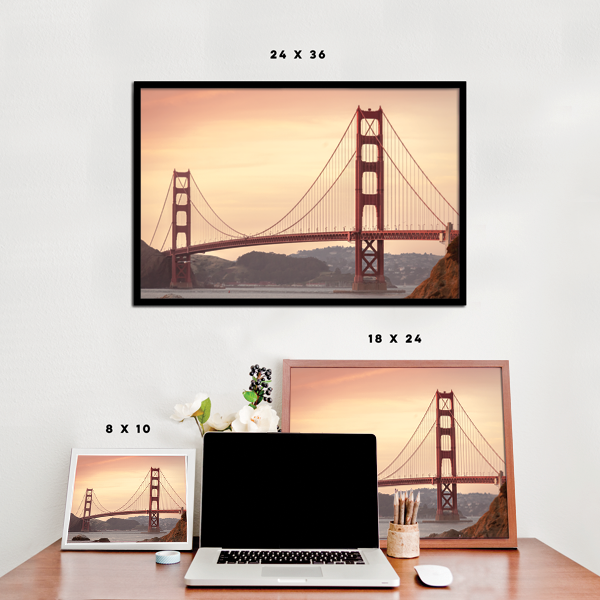 Baker Beach - Golden Gate Bridge View