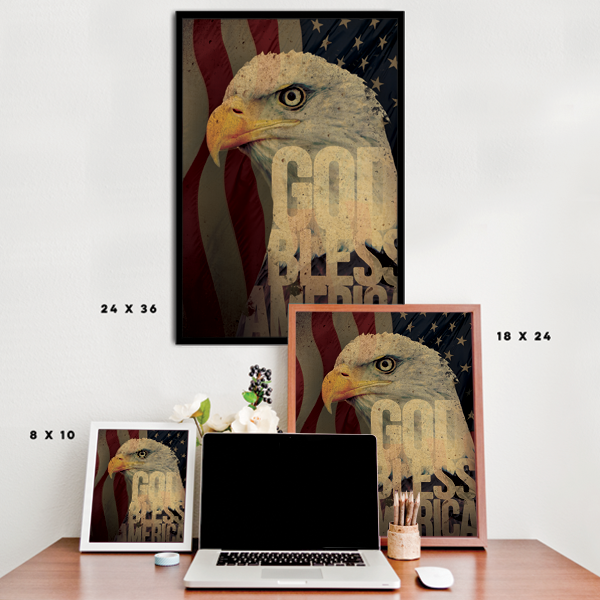 God Bless America - Bald Eagle