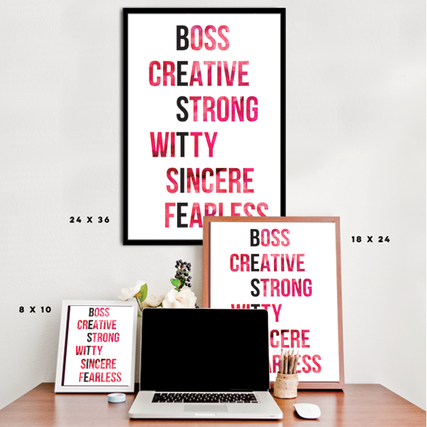 BESTIE - Watercolor Cherry Pop