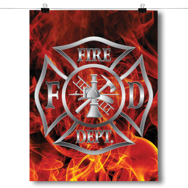 Firefighter Badge Firemen