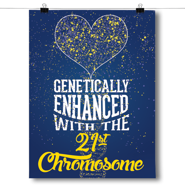 Genetically Enhanced Down Syndrome Awareness