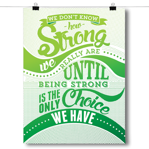 How Strong - Green Awareness Color