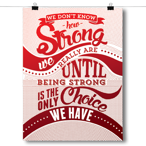 How Strong - Red Awareness Color