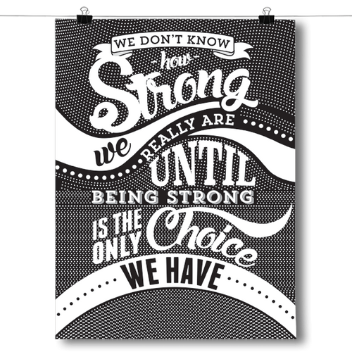 How Strong - White Awareness Color
