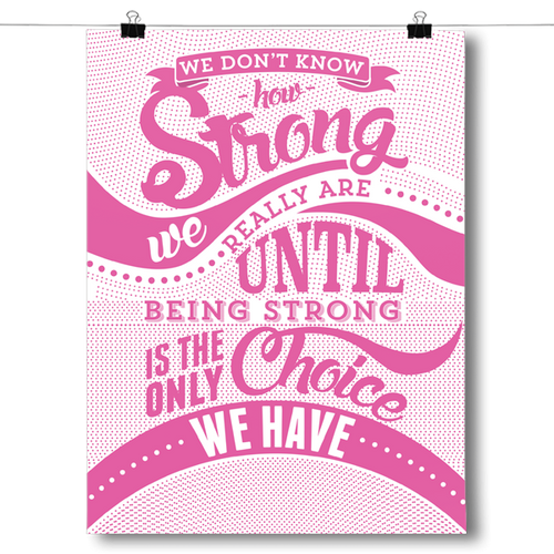 How Strong - Pink Awareness Color