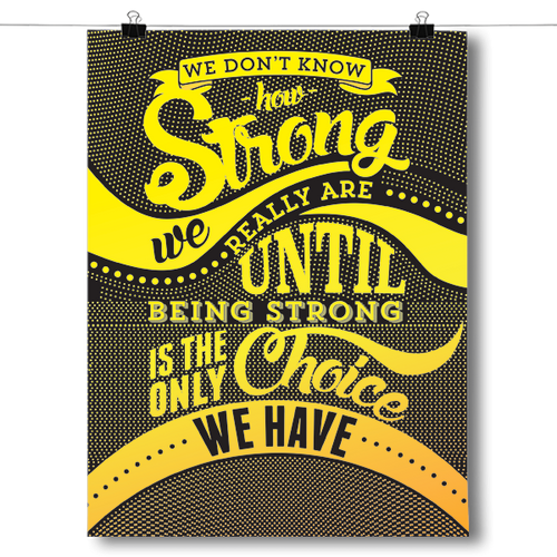 How Strong - Yellow Awareness Color