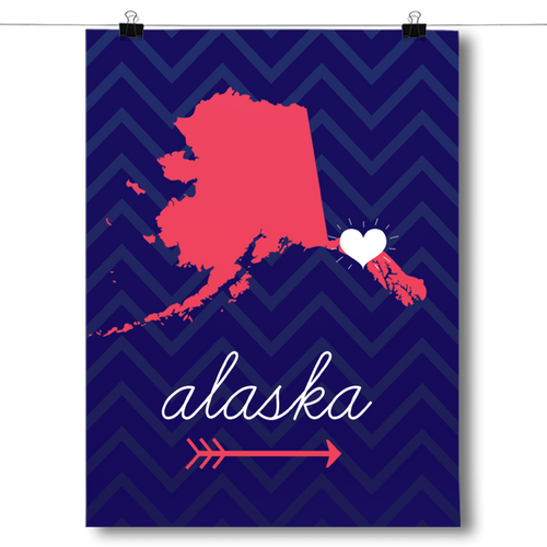 Alaska State Chevron Pattern