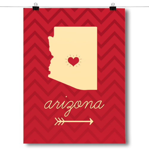 Arizona State Chevron Pattern