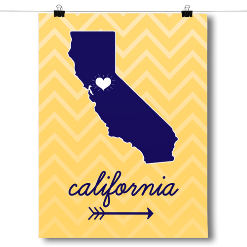 California State Chevron Pattern