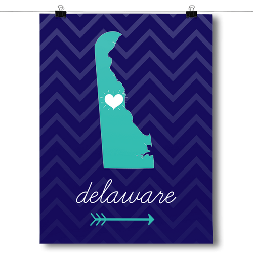 Delaware State Chevron Pattern