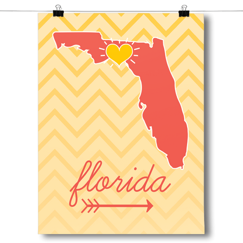 Florida State Chevron Pattern