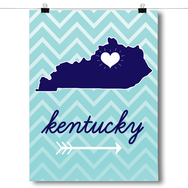 Kentucky State Chevron Pattern