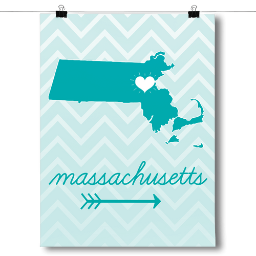 Massachusetts State Chevron Pattern