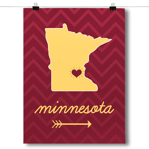 Minnesota State Chevron Pattern