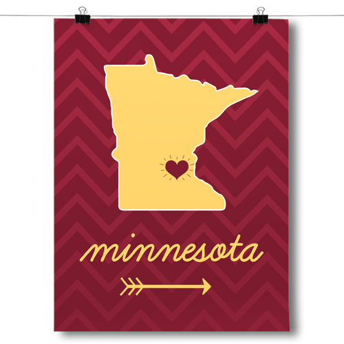 Minnesota State Chevron Pattern