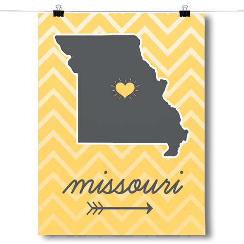 Missouri State Chevron Pattern