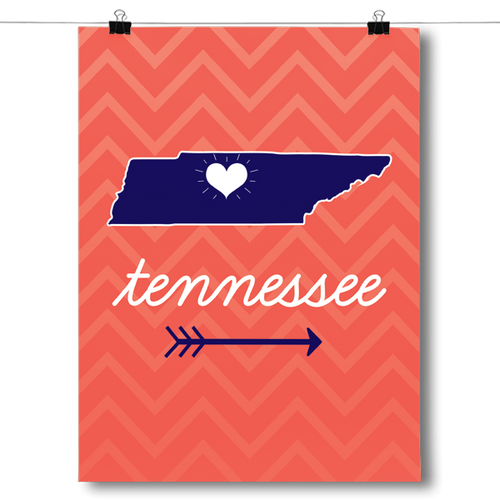 Tennessee State Chevron Pattern