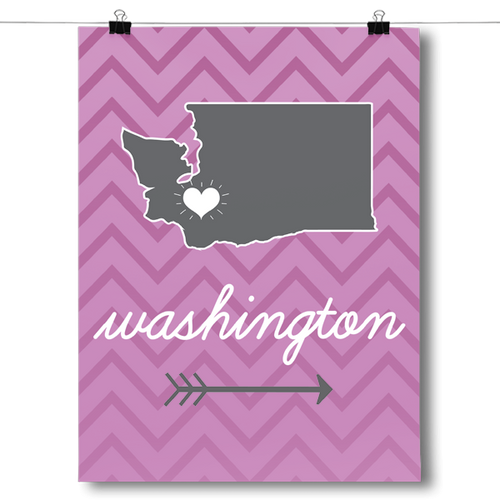 Washington State Chevron Pattern