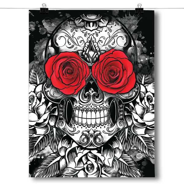 Skull and Roses