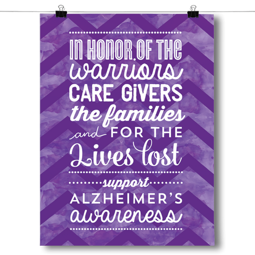 In Honor of Alzheimers Awareness