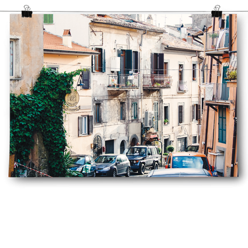 Charming Italy Street Scene