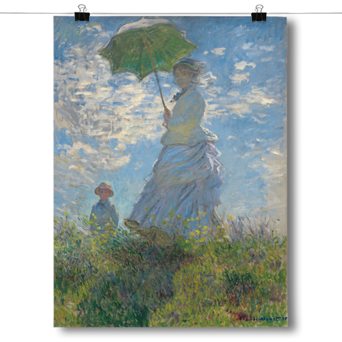 Claude Monet - Woman with a Parasol