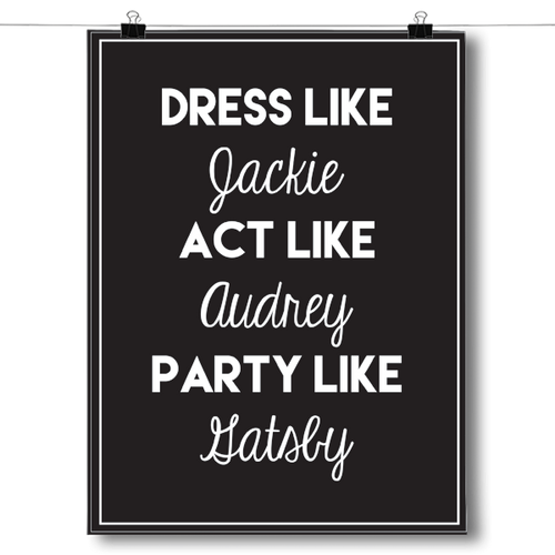 Jackie, Audrey & Gatsby