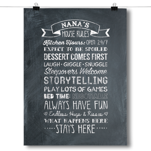 Nana's House Rules