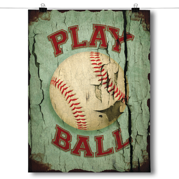 Play Ball - Vintage Baseball