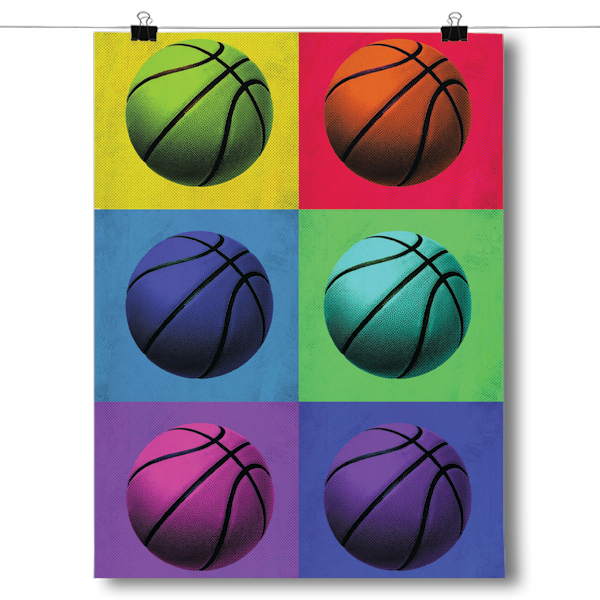 Pop Art - Basketball