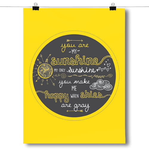You Are My Sunshine - Yellow