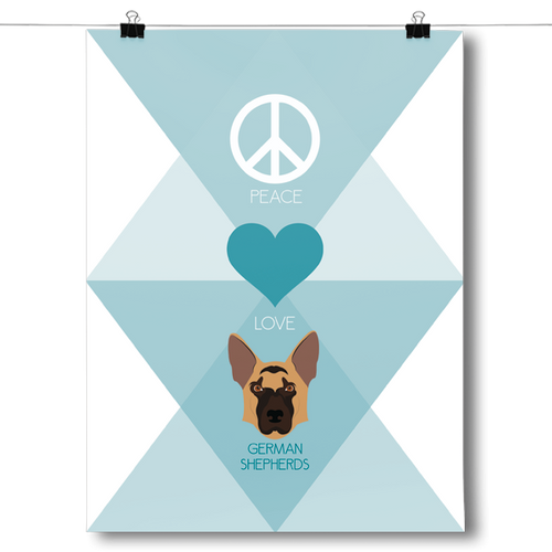 Peace, Love & German Shepherds
