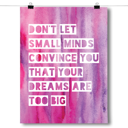 Don't Let Small Minds