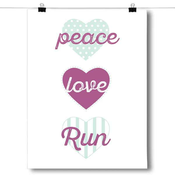 Peace, Love, Run
