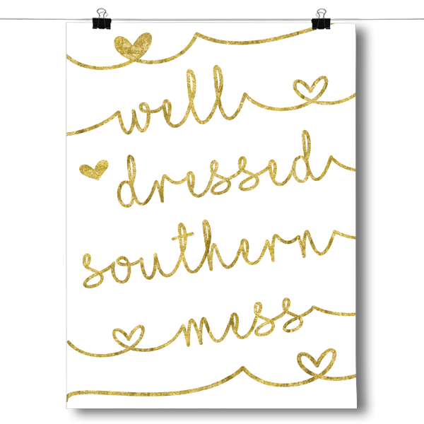 Well-Dressed Southern Mess
