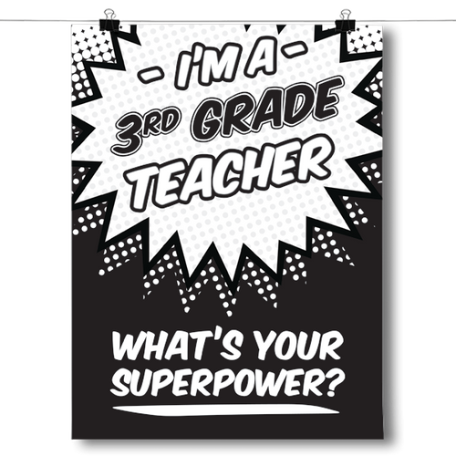 What's Your Superpower - 3rd Grade Teacher
