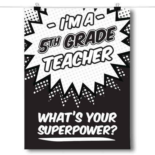 What's Your Superpower - 5th Grade Teacher