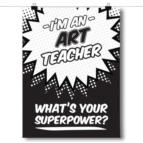 What's Your Superpower - Art Teacher