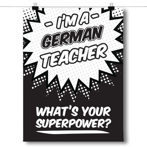 What's Your Superpower - German Teacher