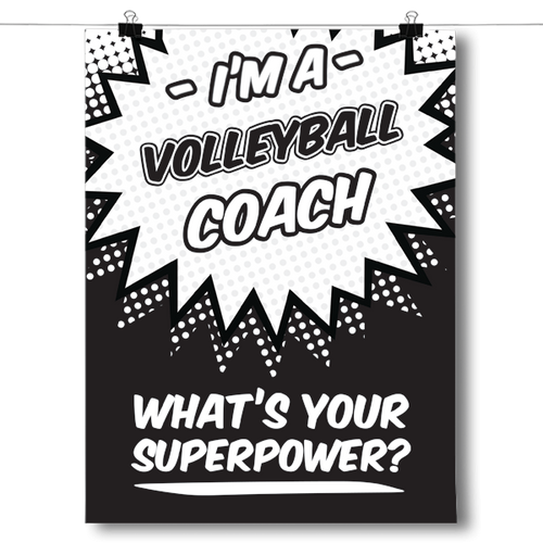 What's Your Superpower - Volleyball Coach