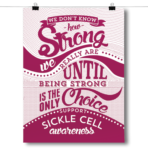 Sickle Cell - How Strong - Burgundy